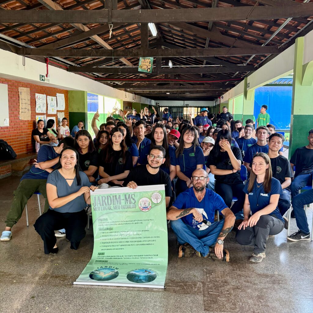 Palestra na Escola Estadual Antônio Pinto Pereira