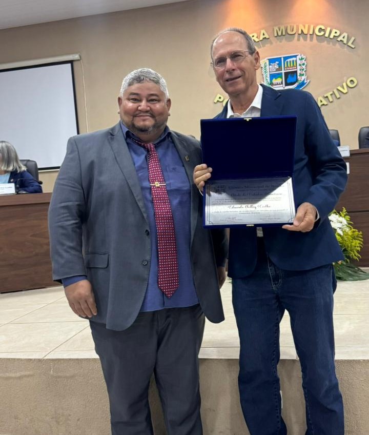 Diretor do Grupo Rio da Prata recebe Título de Cidadão Bonitense