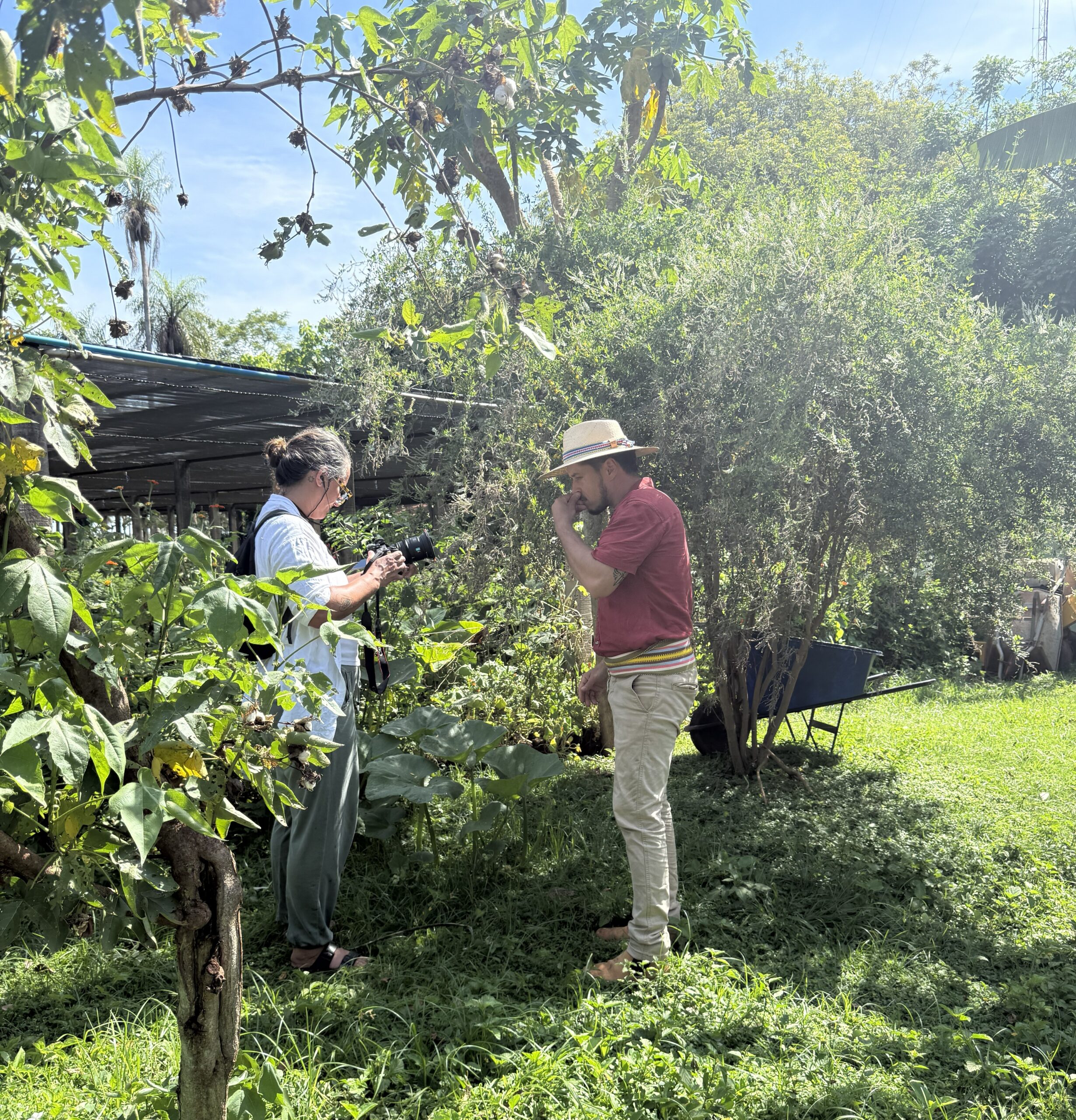Temperista Theo Gomez visita o Recanto Ecológico Rio da Prata