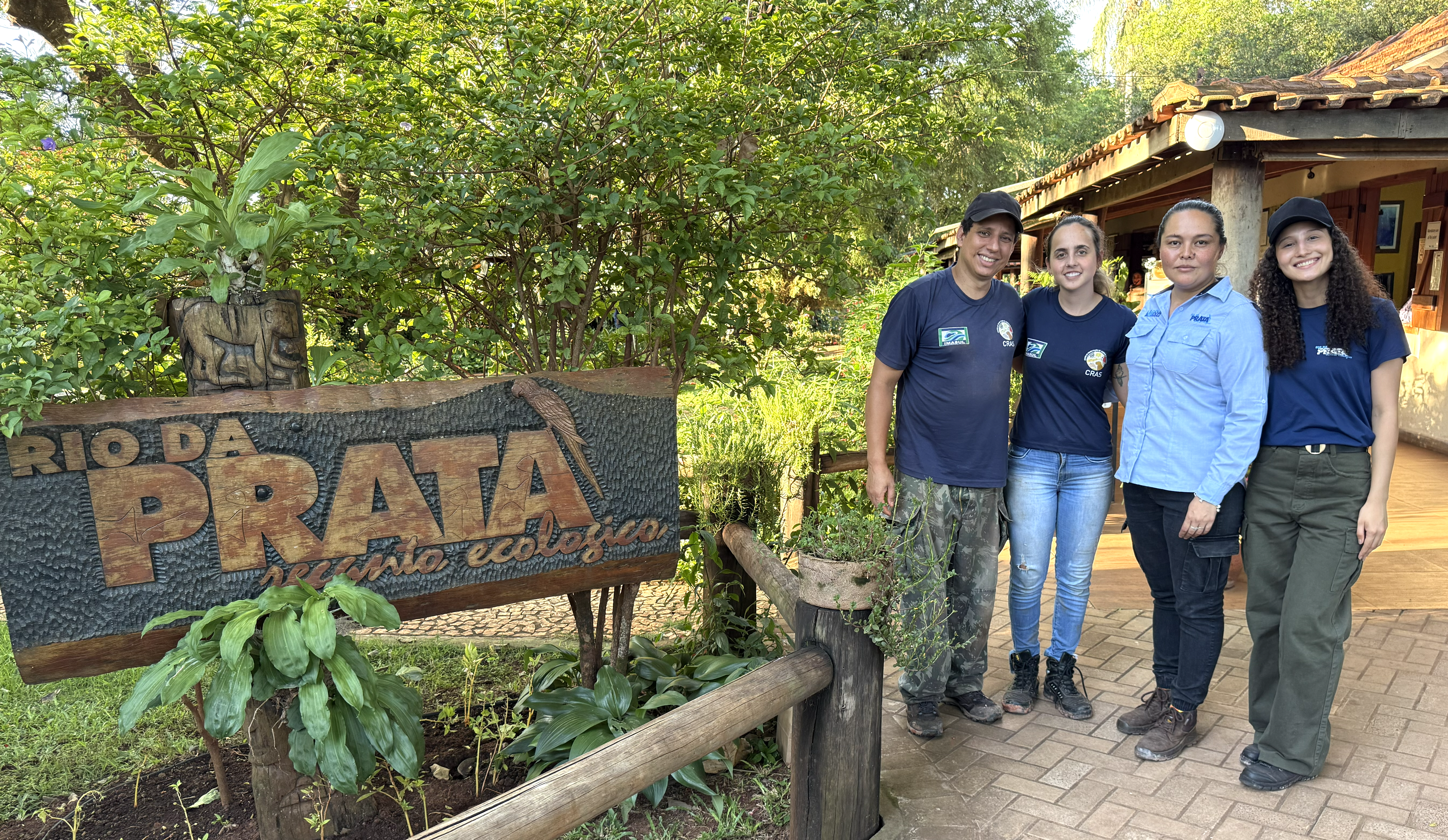 CRAS realiza soltura de animais silvestres no Recanto Ecológico Rio da Prata